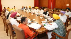 Punjab Cabinet Meeting