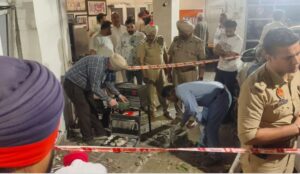 Explosion at BJP leader house